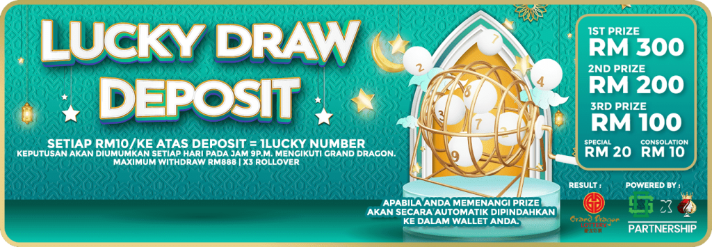 711Cuci - Lucky Draw Deposit - 711cuci1