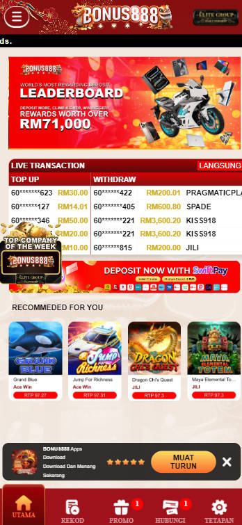 Bonus888 - Homepage - 711cuci1