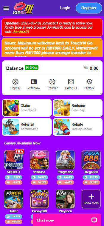 Jomkiss - Homepage - 711cuci1