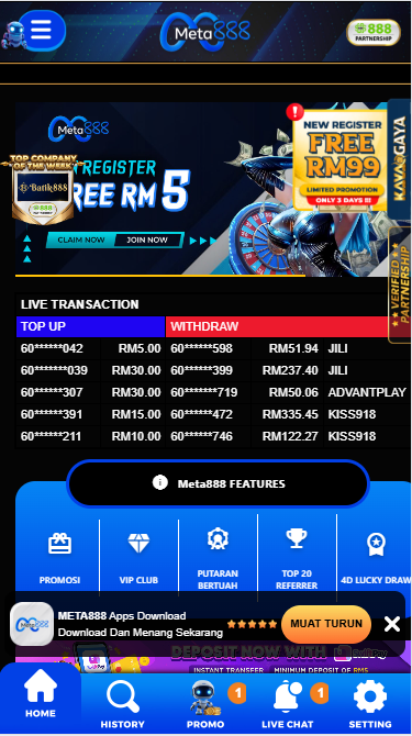 Meta888 - Homepage - 711cuci1
