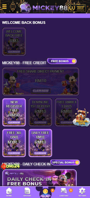 Mickey88 - Promotion -711cuci1