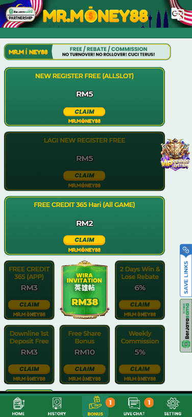 MrMoney88 - Promotion -711cuci1