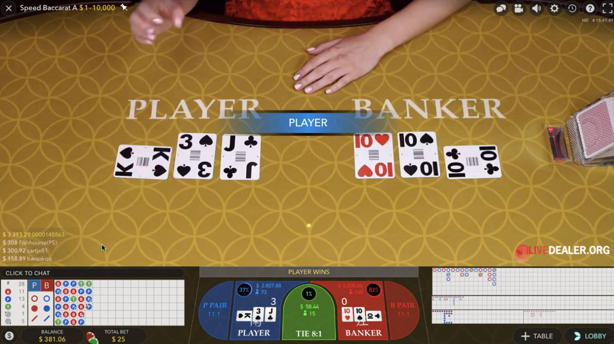 Baccarat - Gameplay - 711cuci1