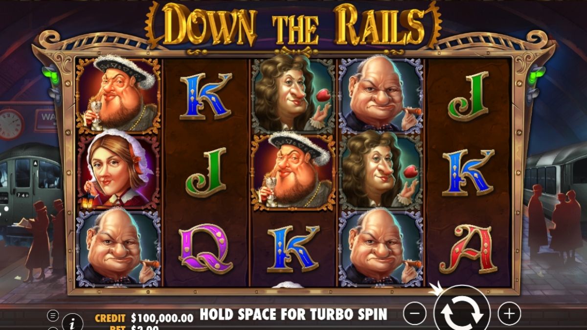 Down the Rails Slot - Interface - 711cuci1
