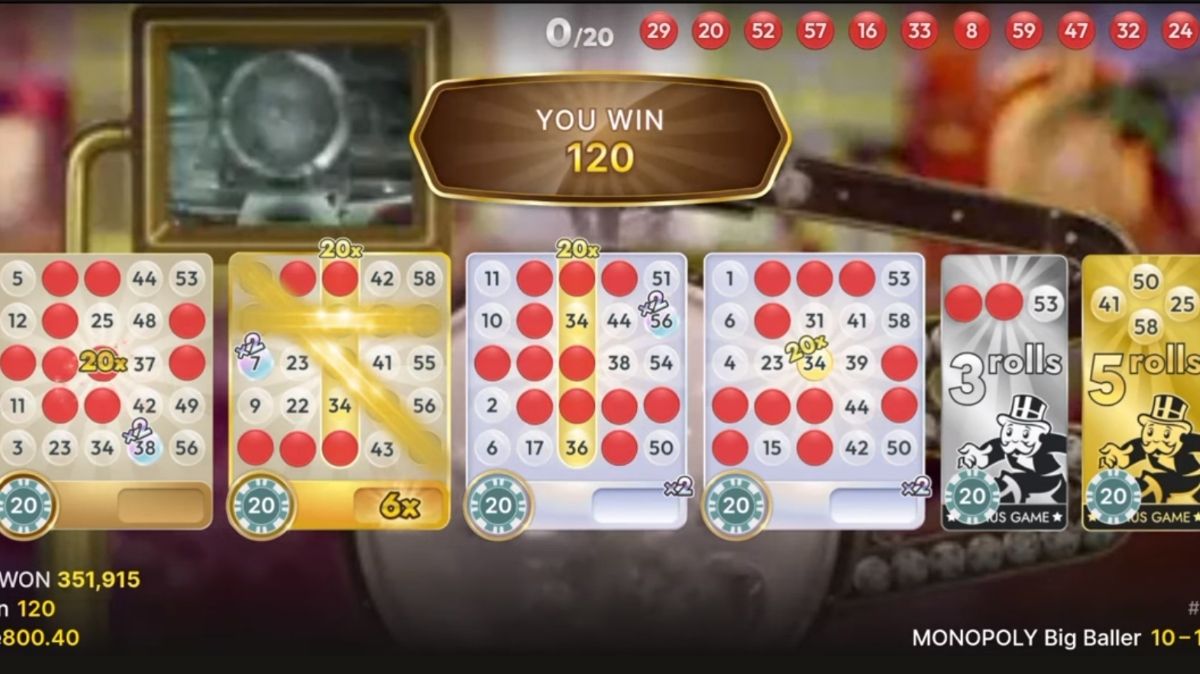 MONOPOLY Big Baller - Gameplay - 711cuci