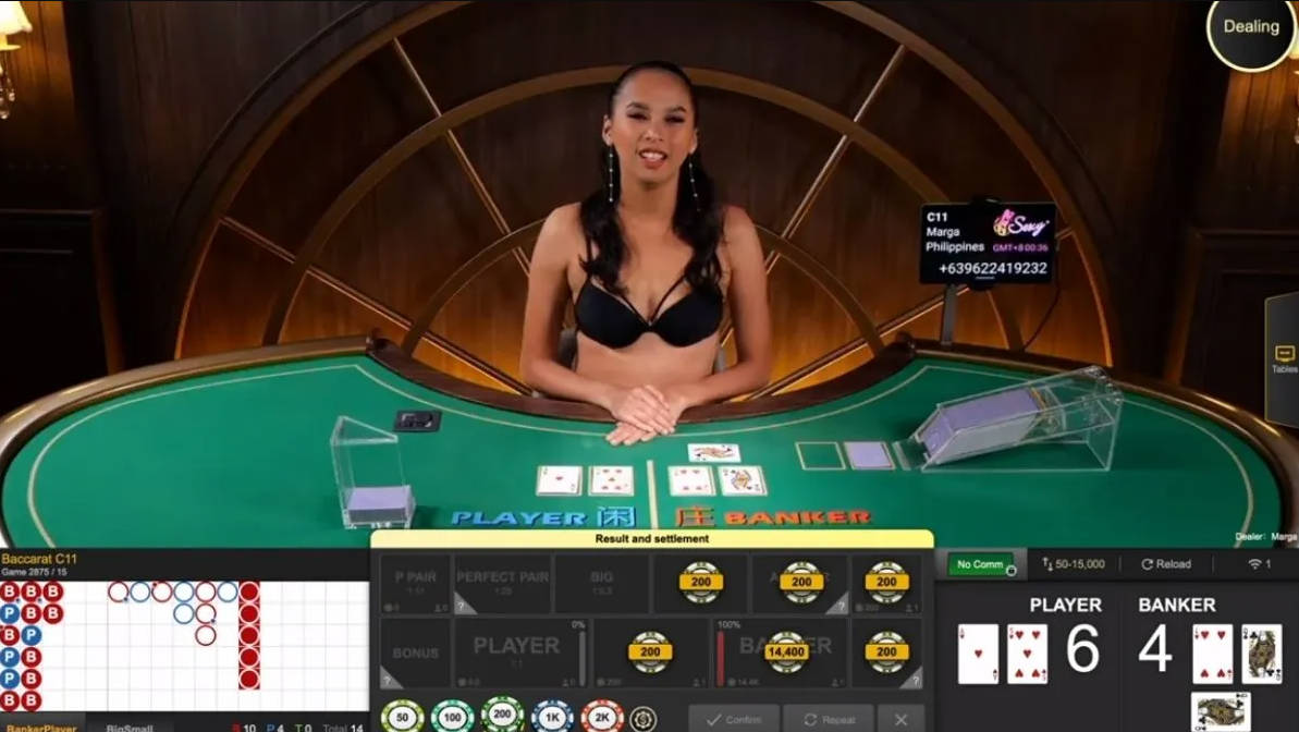 Sexy Bacarrat - Gameplay - 711cuci1
