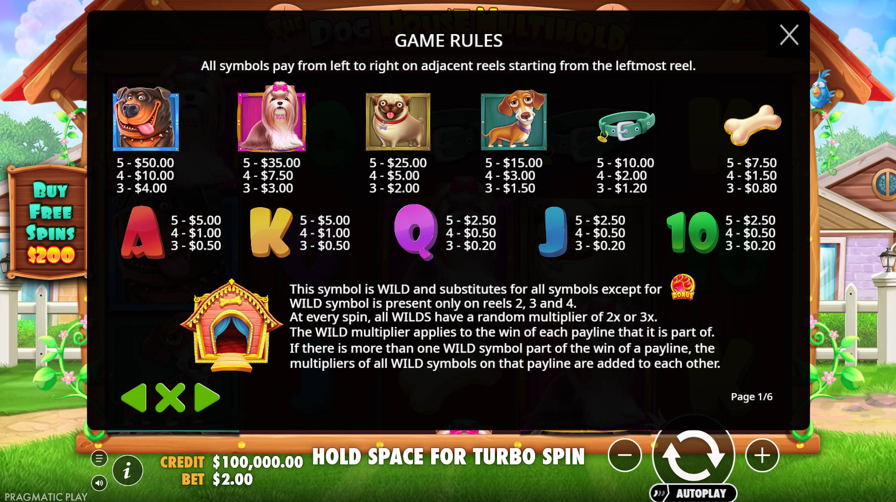 The Dog House Multihold Slot - Symbol - 711cuci1