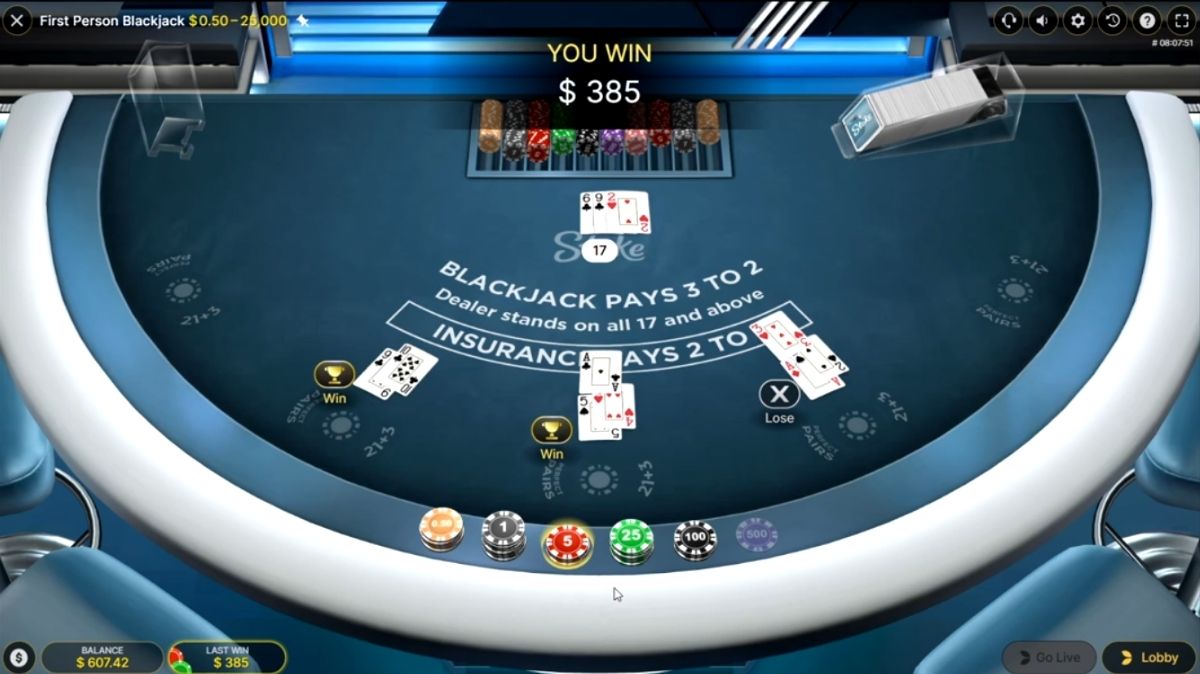 First Person Blackjack - Gameplay - 711cuci1