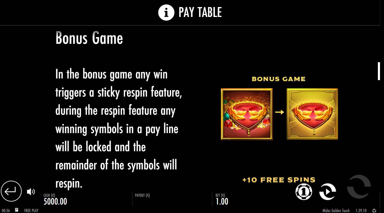 Midas Golden Touch Slot - Bonus Games - 711cuci