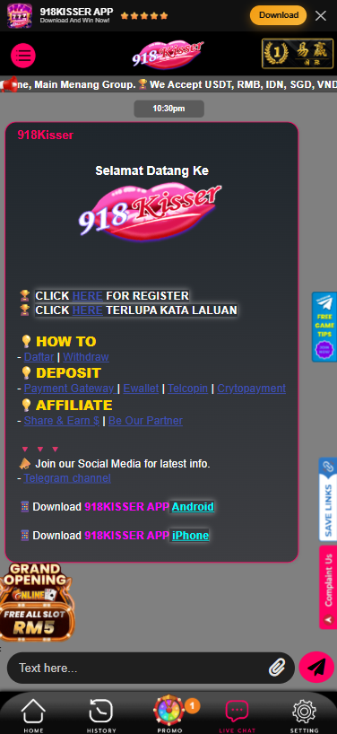 918Kisser - Livechat - 711cuci1