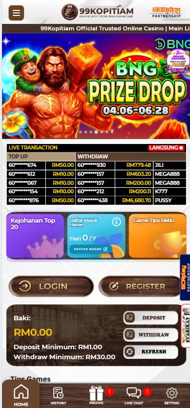 99Kopitiam - Homepage - 711cuci1