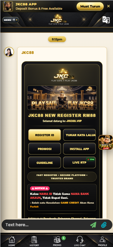 JKC88 - Livechat - 711cuci1